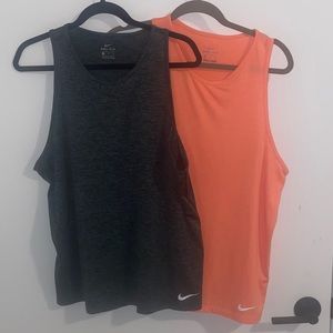 Qty. 2 - Nike Dri-Fit Women’s Active Tanks